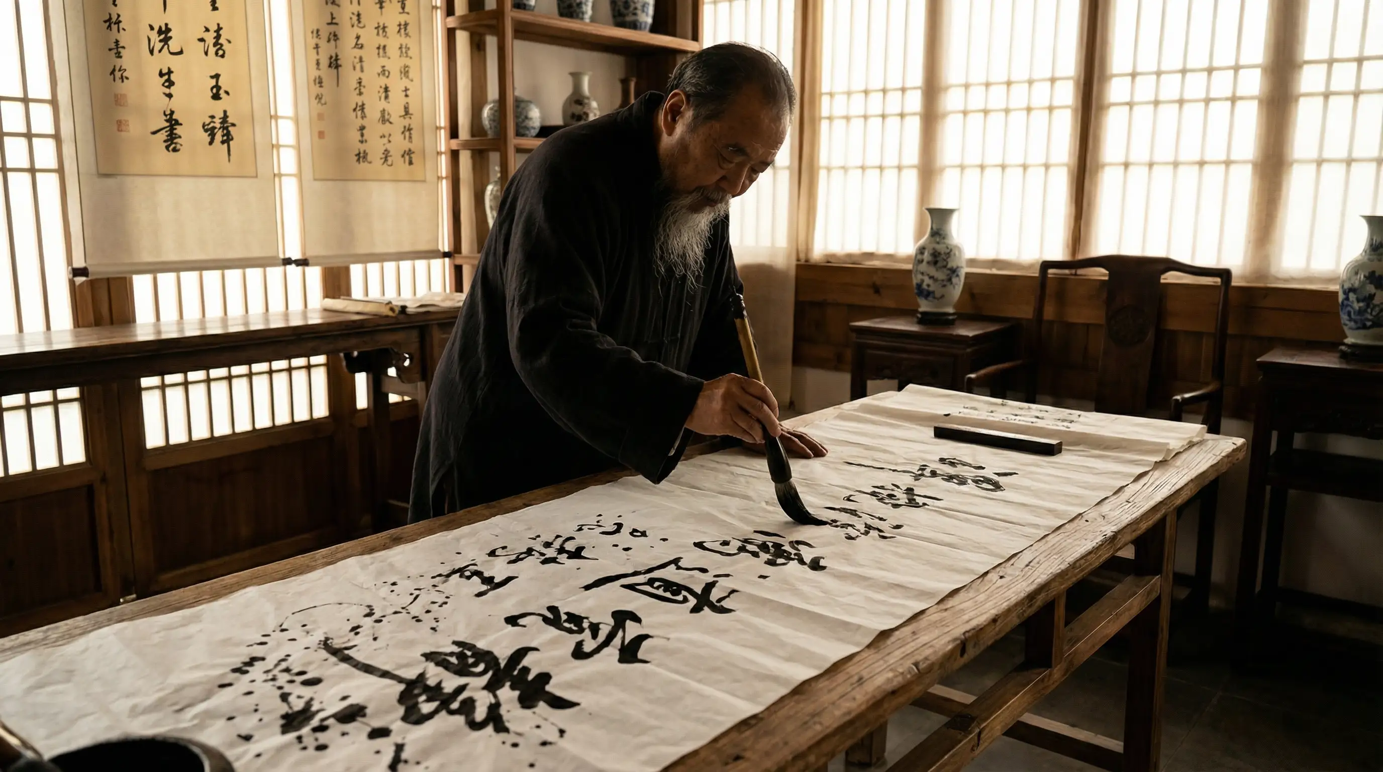 maose 书法艺术视频封面